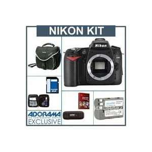  Nikon D90 DSLR Camera Kit. with 8GB SD Memory Card, Spare 