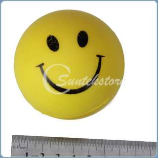 New Red Smiley Face Stress Relief Reliever Squeeze Ball  