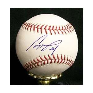 Cameron Maybin Autographed Baseball   Autographed Baseballs  