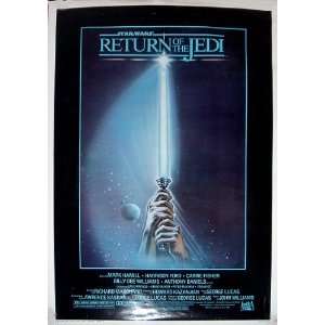 Star Wars Orginal Return Of The Jedi Style A One Sheet Rolled Movie 