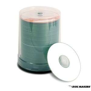  Disc Makers Premium 52x White Inkjet CD Rs   100 pack 