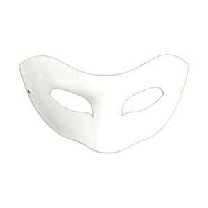  Midwest Design Paper Half Mask Form 7.75 White; 3 Items 