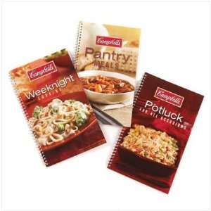  Set Of 3 Cookbooks By Campbells 