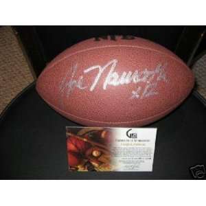  Joe Namath Signed Football   Autographed Footballs Sports 