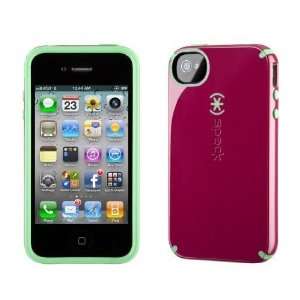Speck Products CandyShell Case for iPhone 4/4S(Burgundy Red/Teal,Fits 