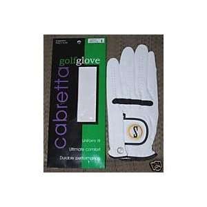  Cabretta Golf Glove Mens Right Handed M Large Sports 