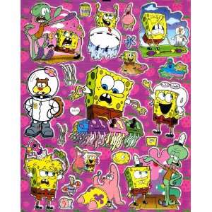  Spongebob Squarepants Nickelodeon Sticker Sheet C016 ~ Patrick 