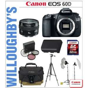 18 MP CMOS Digital SLR Body with Canon EF 50mm f/1.4 USM Lens + Canon 