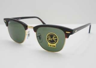   RB 3016 W0366 Buyer Picks Size Clubmaster Tortoise G15 100% Authentic