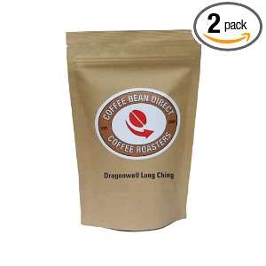 Coffee Bean Direct Dragonwell Lung Ching Loose Leaf Tea, 5 Ounce Bags 