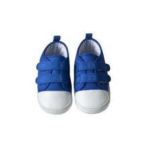 Trumpettetoo Infant/Toddler Canvas Tennie Sneakers   Blue (Infant Size 