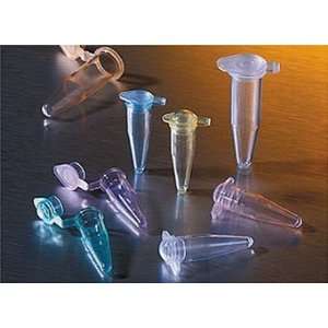   Polypropylene PCR Tubes with Domed Cap, Clear