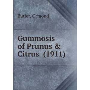 Gummosis of Prunus & Citrus (1911) Ormond Butler  Books