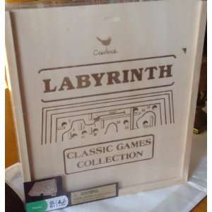   Collection   Labyrinth Maze Board Game w/ Metal Ball Toys & Games