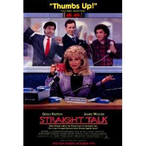 Straight Talk Movie Poster (27 x 40 Inches   69cm x 102cm) (1992 