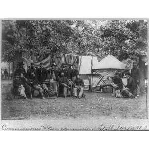    com. staff of 93rd N.Y. Infy. Bealton,Va.,Aug. 1863