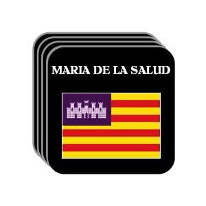 Balearic Islands   MARIA DE LA SALUD Set of 4 Mini Mousepad Coasters