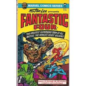 Stan Lee Presents The Fantastic Four 1977 Pocket Books Issues #1 