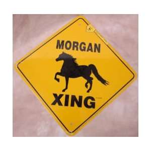  Morgan Horse Xing Sign