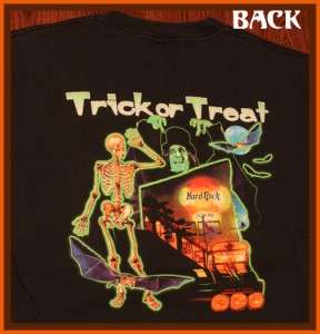Rare Vintage Hard Rock Cafe Halloween 1996 T Shirt XL  