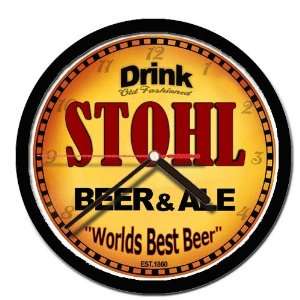  STOHL beer and ale cerveza wall clock 