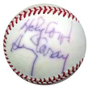  Harry Caray Signed Baseball   NL Holy Cow PSA DNA #L10744 
