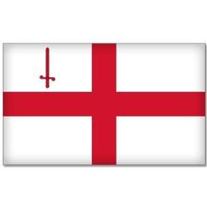  London England flag car bumper sticker decal 5 x 3 