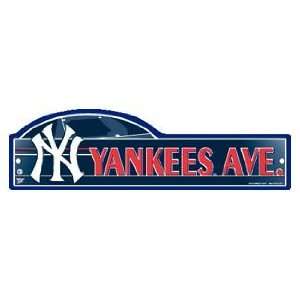 MLB NEW YORK YANKEES BASEBALL TEAM LOGO ZONE WALL Sign  