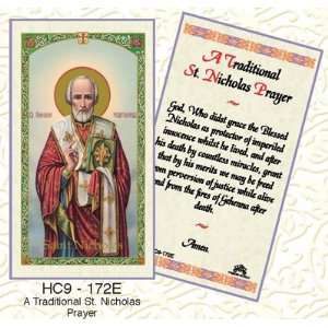  Saint/St. Nicholas Holy Card Patron of Sick Children 