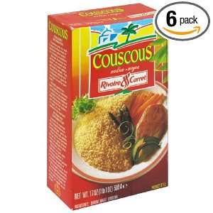 Rivoire Carret Couscous, 17 Ounce (Pack of 6)  Grocery 