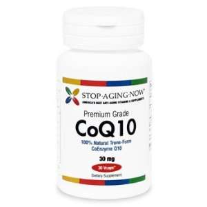 COENZYME Q10 (CoQ10) 30 mg   Superior Natural Trans Form, Vegetarian 