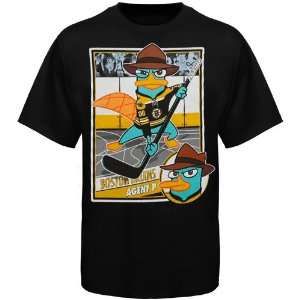  Youth Phineas and Ferb Agent P T Shirt   Black