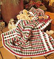 PRETTY Candy Stripe Baby Afghan/Crochet Pattern  