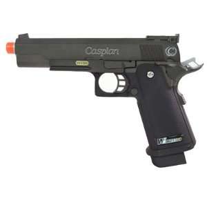  Caspian Hi Capa 5.1K Tac Gas Pistol. Airsoft guns. Sports 