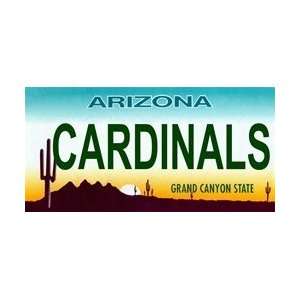 Arizona State Background License Plates Cardinals Plate Tag Tags auto 