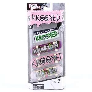  Tech Deck 3 Pack Krooked Skateboards Toys & Games