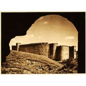  1932 Cetatea Hotin Castle Khotyn Romania Photogravure 