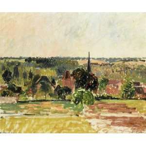 Hand Made Oil Reproduction   Camille Pissarro   24 x 20 inches   View 