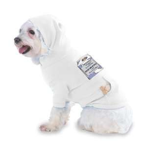   Dog Hooded T Shirt for Dog or Cat X Small (XS) White