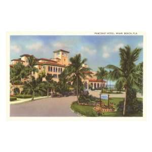 Pancoast Hotel, Miami Beach, Florida Travel Premium Poster 