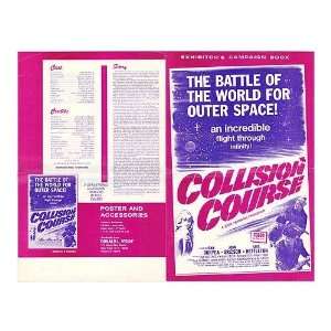  Collision Course Original Movie Poster, 11 x 18 (1968 