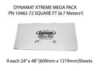 DYNAMAT XTREME BULK MEGA PACK 10465 72 SQ FT 9 SHEETS  