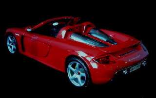 Porsche Carrera GT   MAISTO Diecast 118 Scale   Red  