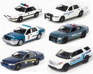   Hot Pursuit Series 9 Police Car & SUV Fords, Dodge, SUV 1/64  