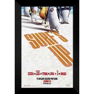  Surfs Up 27x40 FRAMED Movie Poster   Style H   2007