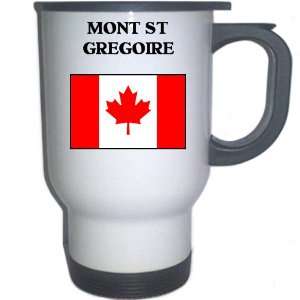  Canada   MONT ST GREGOIRE White Stainless Steel Mug 