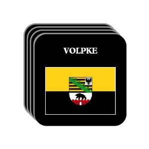  Saxony Anhalt   VOLPKE Set of 4 Mini Mousepad Coasters 