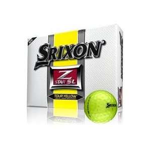  Srixon Z Star SL Tour Yellow Golf Balls