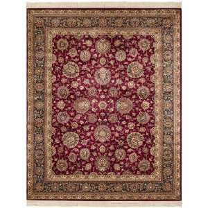 Safavieh Royal Kerman Collection RK82A Hand Knotted Red and Navy Wool 