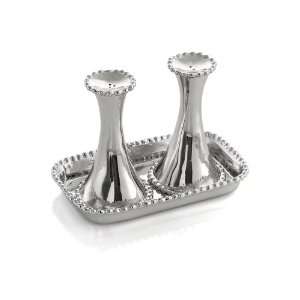  Michael Aram New Salt & Pepper Shakers with Tray Kitchen 